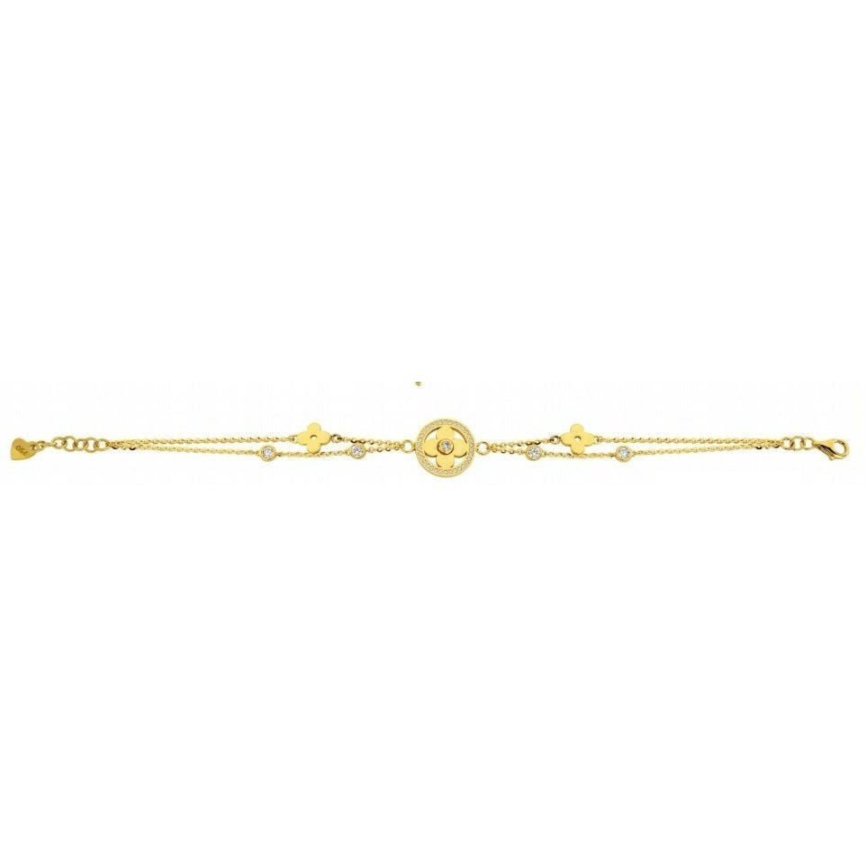 Bracelet 14 Kt Roger Roy B14-BLK34Y