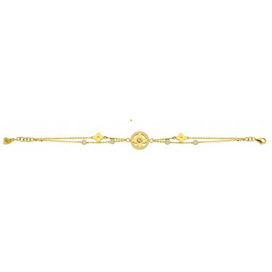 Bracelet 14 Kt Roger Roy B14-BLK34Y