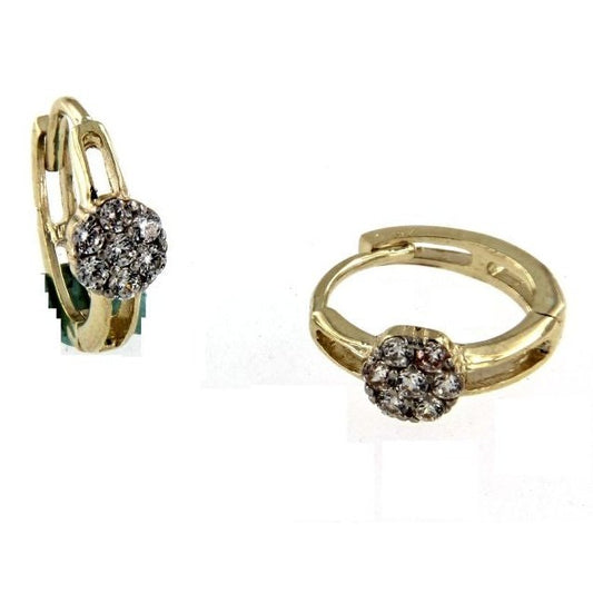 Boucles D’oreilles 10 Kt Roger Roy E206282-YW