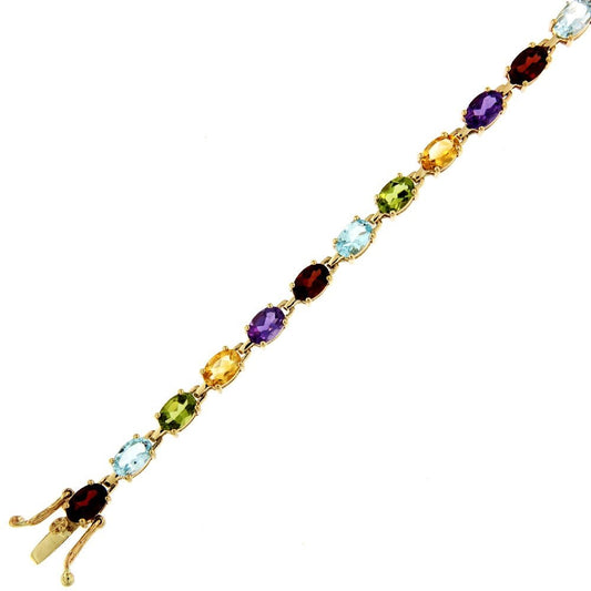 Bracelet 14 Kt Roger Roy B-76643-CZ
