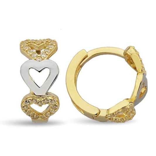 Boucles D’oreilles 10 Kt Roger Roy E226-SHK045