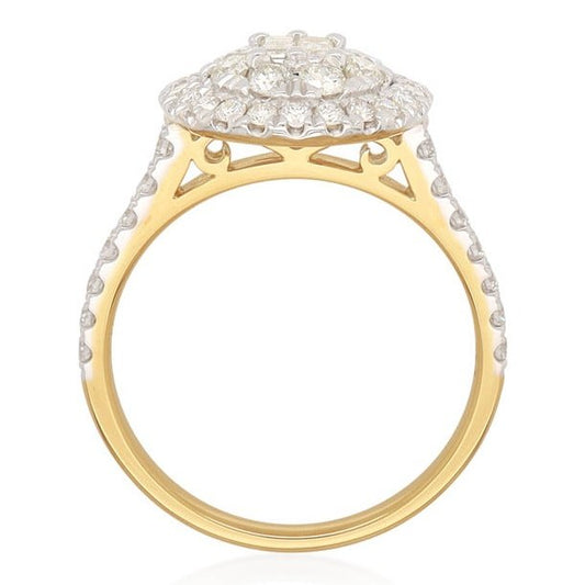 Bague 14 Kt Roger Roy ARWCK