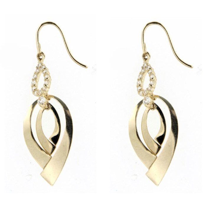 Boucles D’oreilles 10 Kt Roger Roy JE51807CZ