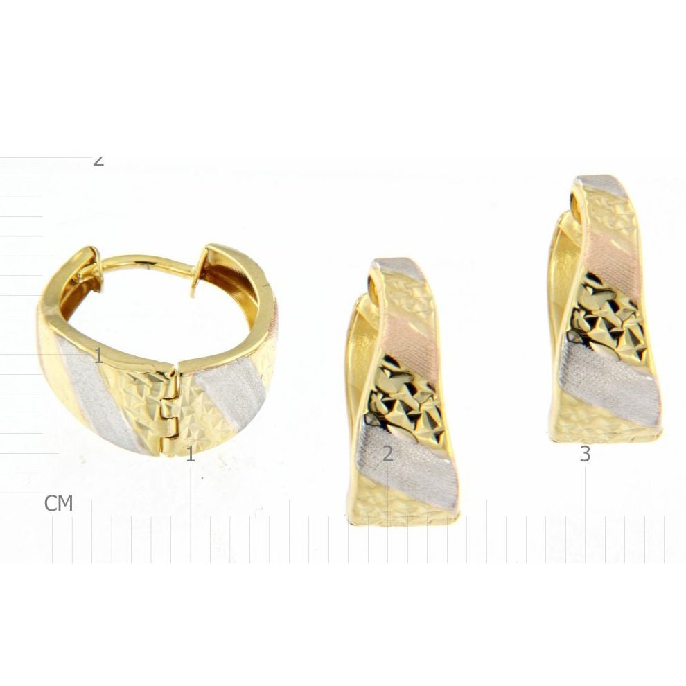 Boucles D’oreilles 10 Kt Roger Roy H2400022D