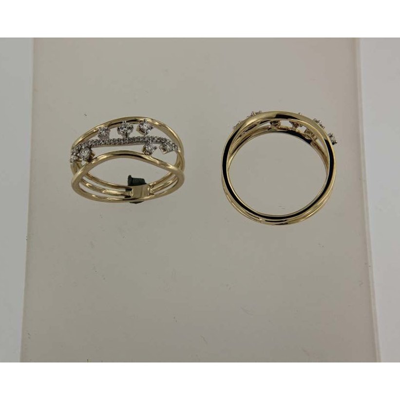 Bague 14 Kt Roger Roy MR21445