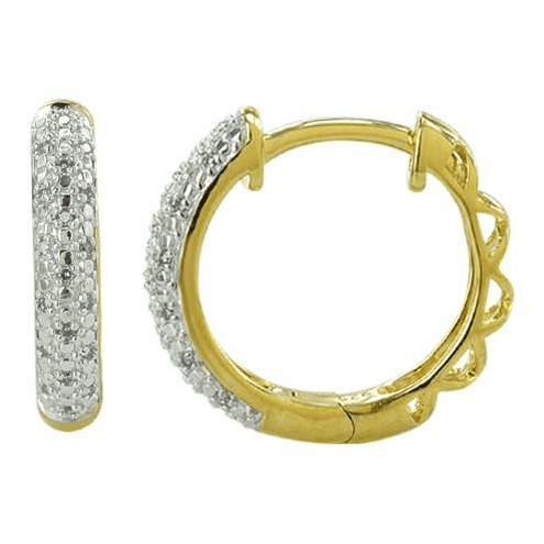 Boucles D’oreilles 14 Kt Roger Roy E05-118148-W