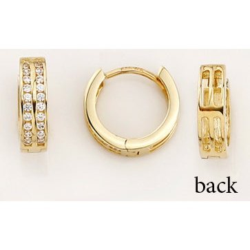 Boucles D’oreilles 10 Kt Roger Roy H5318YFCZ