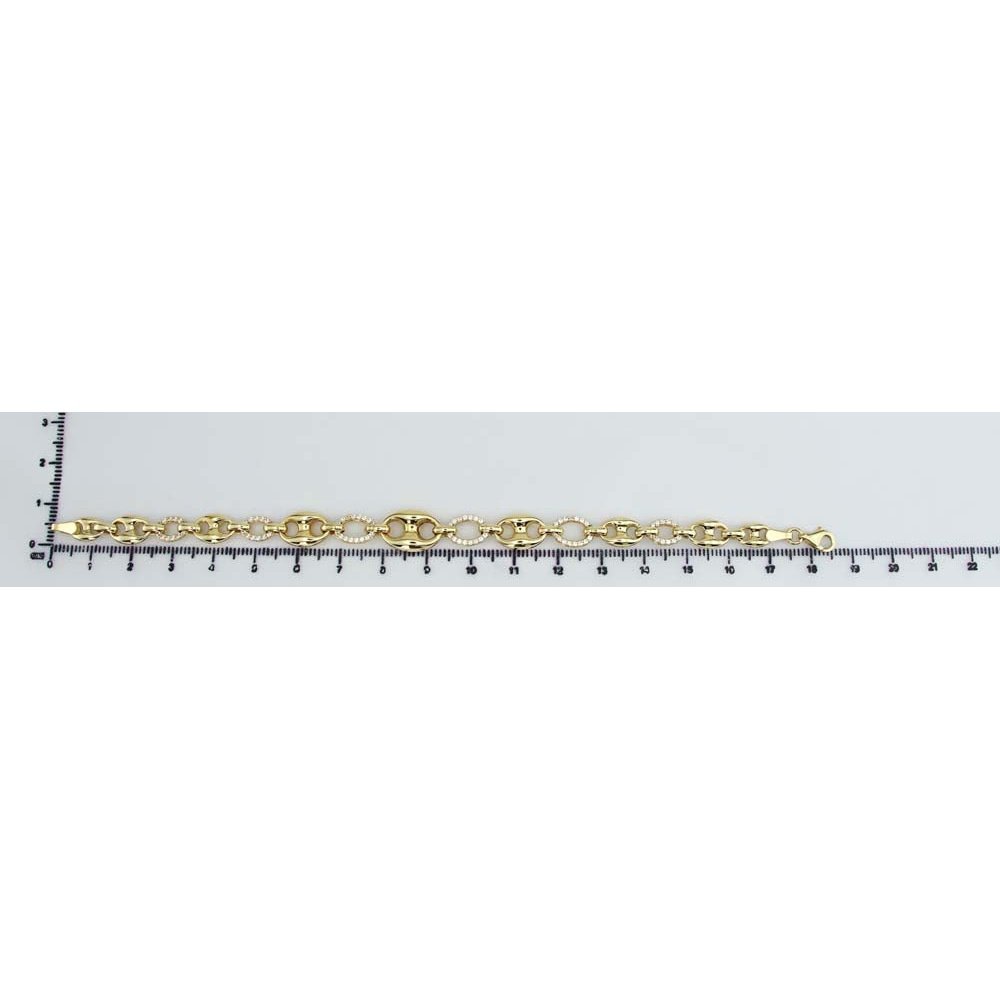 Bracelet 14 Kt Roger Roy BDSHP01-3242-00
