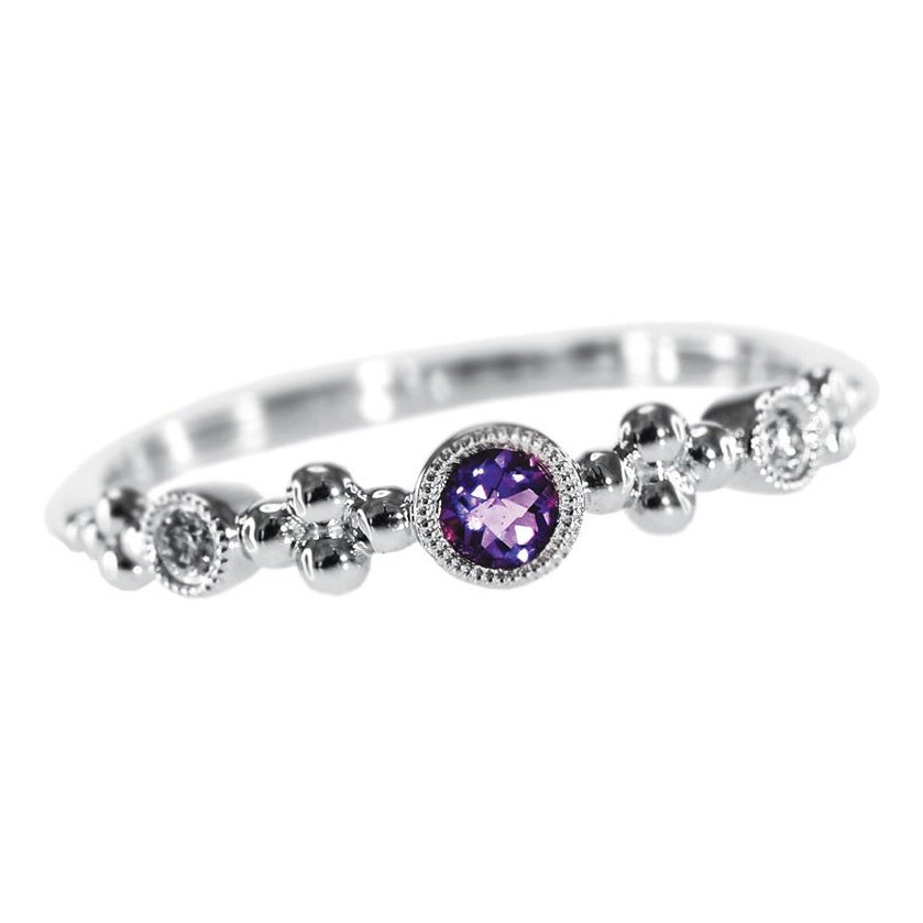 Bague 14 Kt Roger Roy R18506WCT
