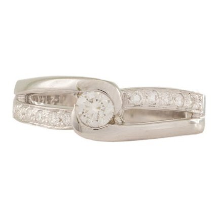 Bague 14 Kt Roger Roy R1777W30