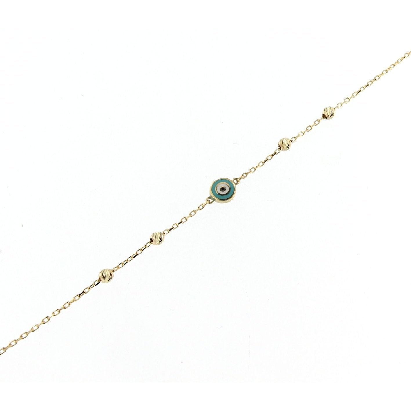 Bracelet 10 Kt Roger Roy B8365LZMLP-DC