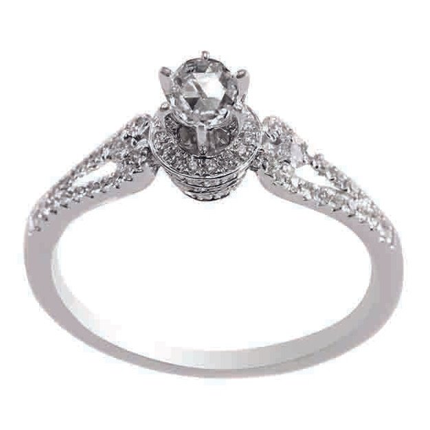 Bague de Fiançaille Van&Co 50PTS MR13208SW50