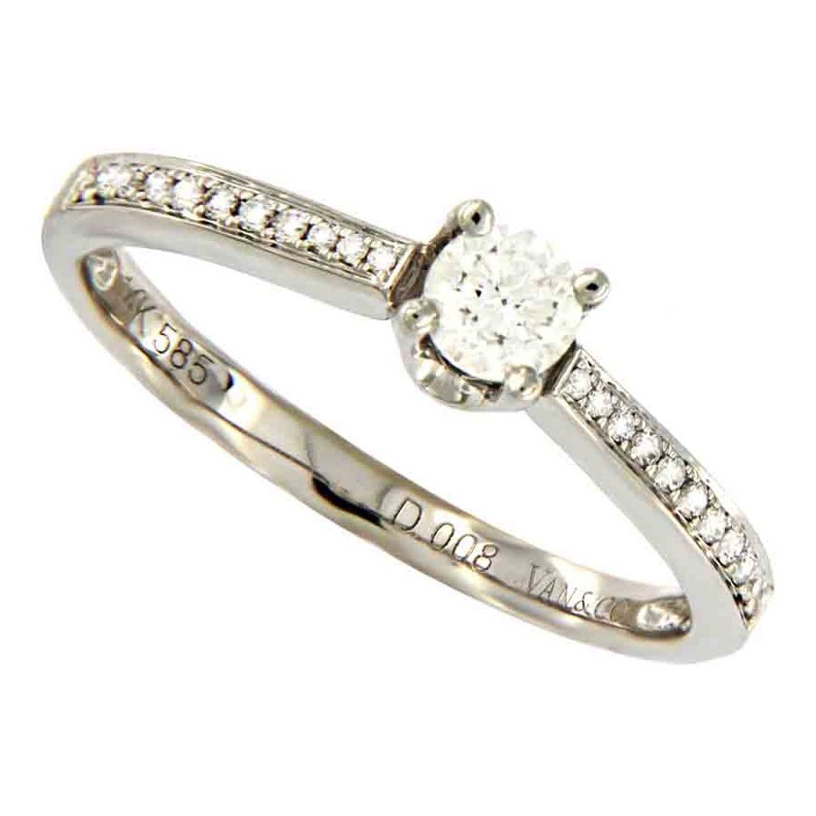 Bague de Fiançaille Van&Co 30PTS MR18011SW30