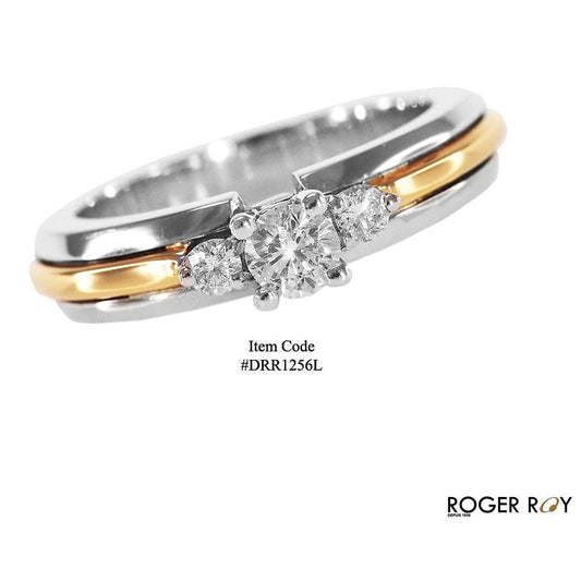 Bague de Fiançaille Van&Co 40PTS DRR1256L40