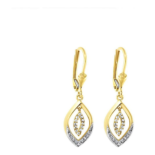 Boucles D’oreilles 10 Kt Roger Roy EDC46-6856-Y