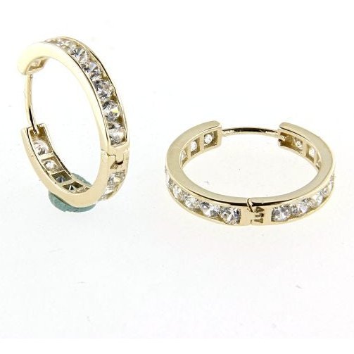 Boucles D’oreilles 10 Kt Roger Roy CH005-1