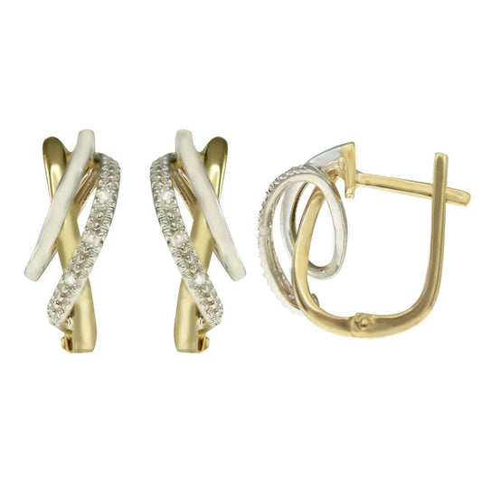 Boucles D’oreilles 14 Kt Roger Roy E05-85302-YW