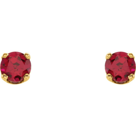 Boucles D’oreilles 10 Kt Roger Roy CZE1115M07