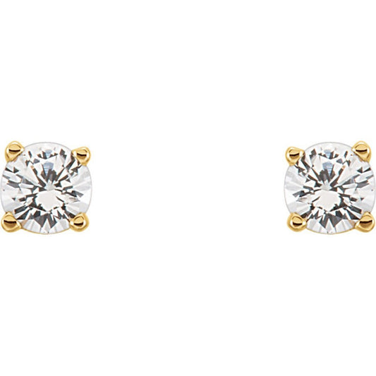 Boucles D’oreilles 10 Kt Roger Roy CZE1115M04