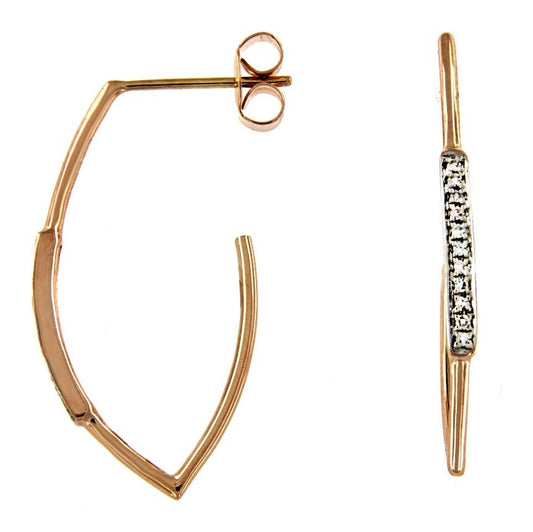 Boucles D’oreilles 14 Kt Van&Co ER043640DB