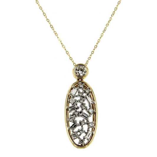 Pendentif 14 Kt Roger Roy PT0401-2T