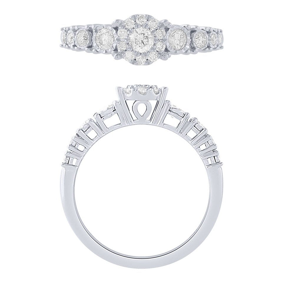 Bague de Fiançaille Roy 50PTS R196132W7