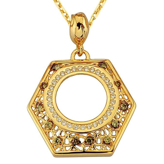 Pendentif 10 Kt Roger Roy P-ABRT293P