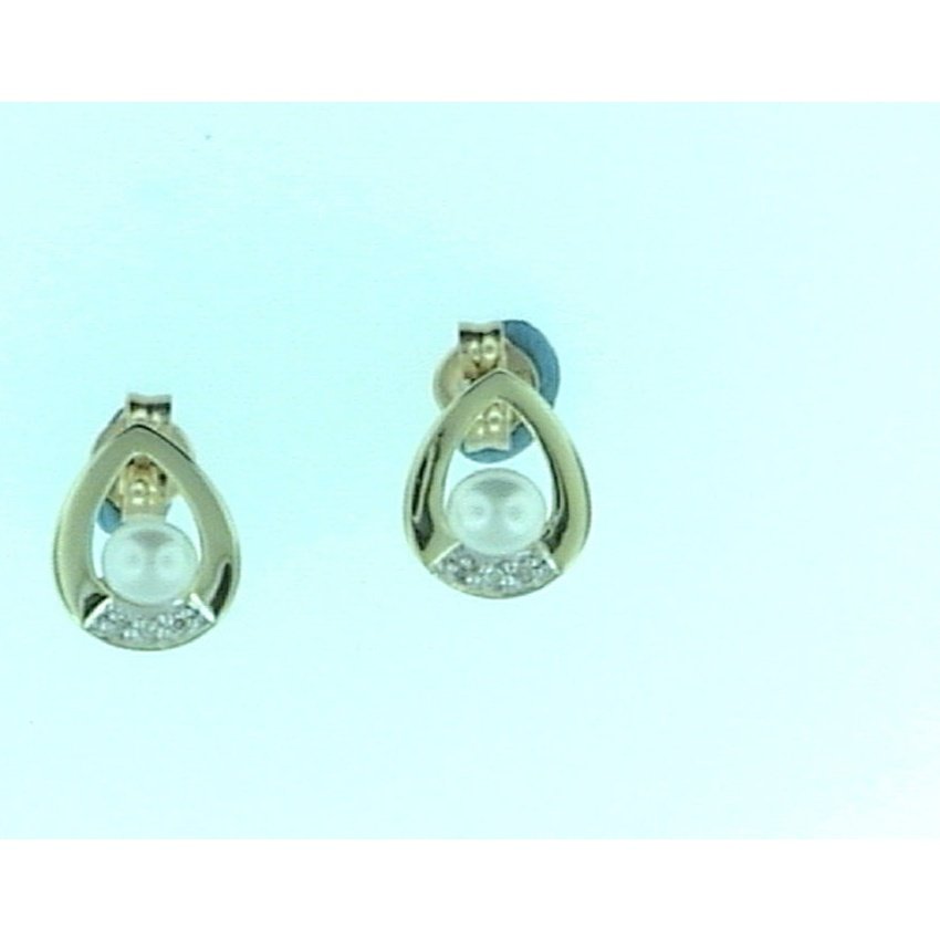 Boucles D’oreilles 10 Kt Roger Roy 268491