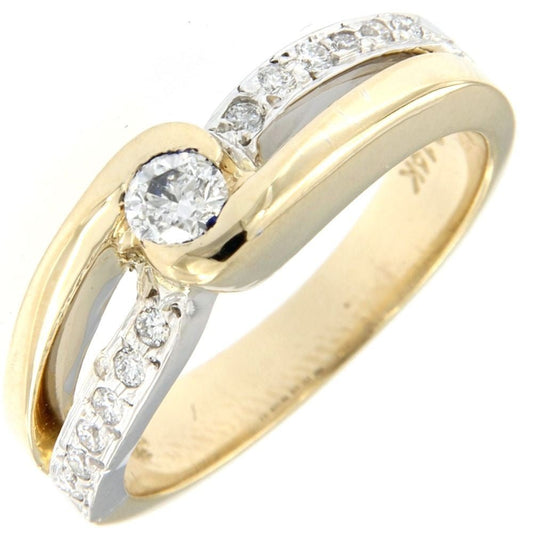 Bague 14 Kt Roger Roy R1777Y30