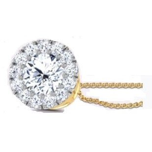 Pendentif 14 Kt Roger Roy PA4826W25