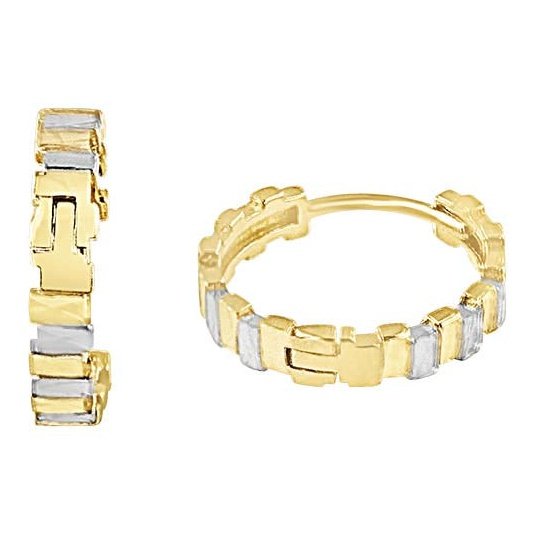 Boucles D’oreilles 10 Kt Roger Roy E202414-YWDC