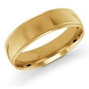 Jonc Band 10 Kt Roger Roy J1036AH