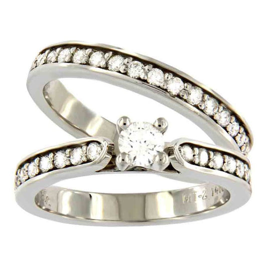 Bague de Fiançaille Van&Co 75PTS R2611TW75