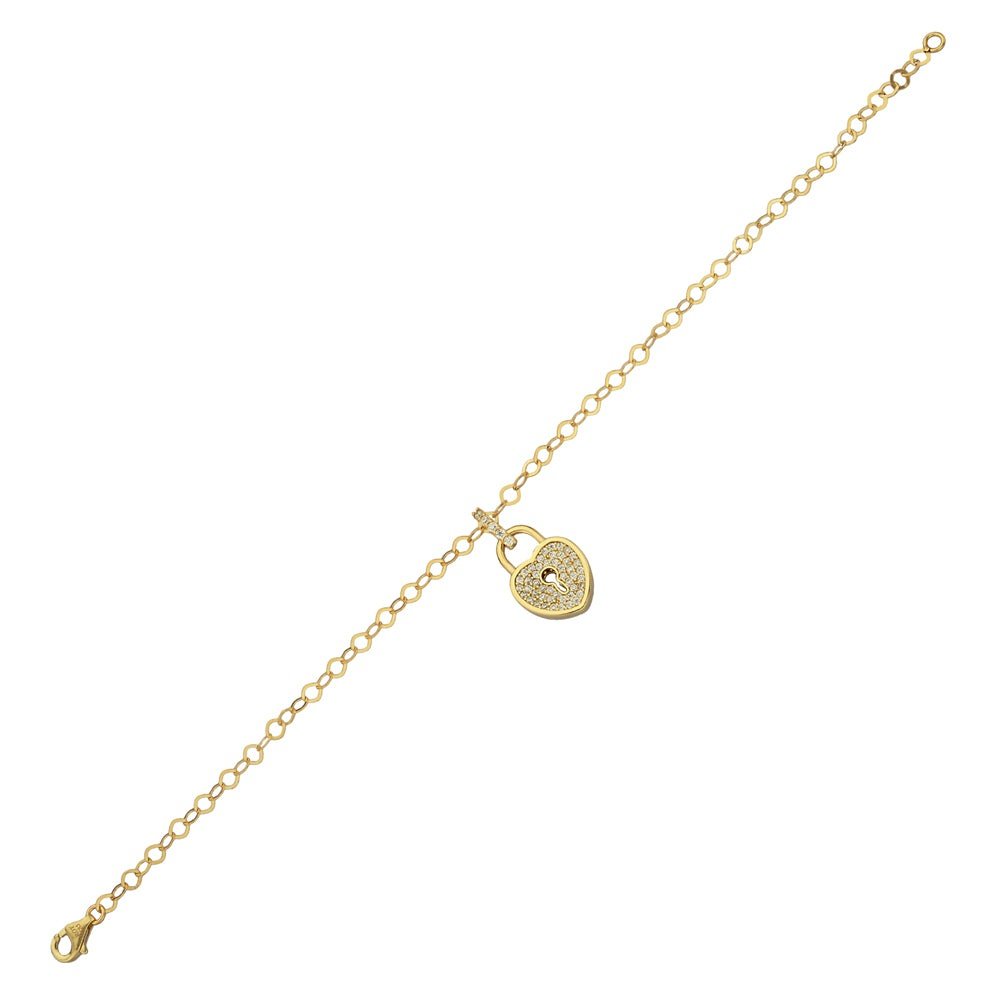 Bracelet 14 Kt Roger Roy B108-BLK178