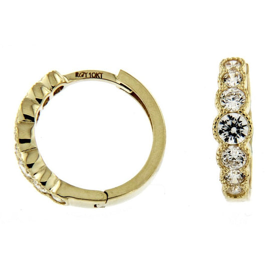 Boucles D’oreilles 10 Kt Roger Roy EB0678Y