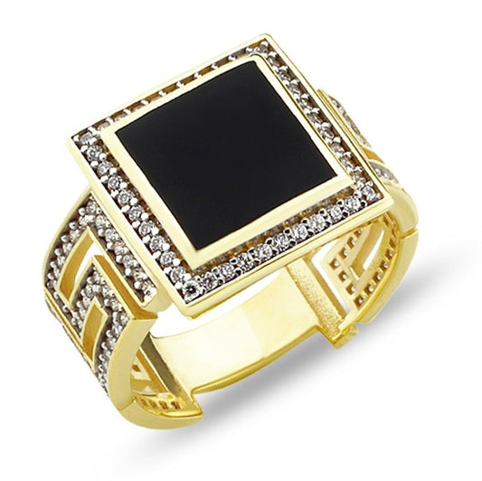 Bague 10 Kt Roger Roy R-OGYZ1824