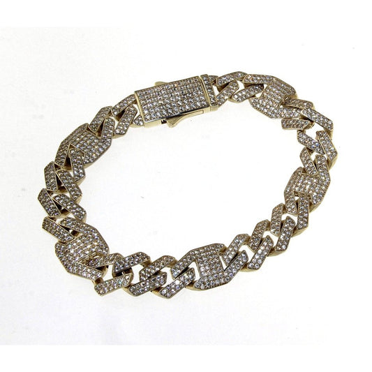 Bracelet 10 Kt Roger Roy BDC08-4685-2T