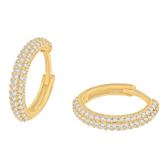 Boucles D’oreilles 10 Kt Roger Roy KH-1262