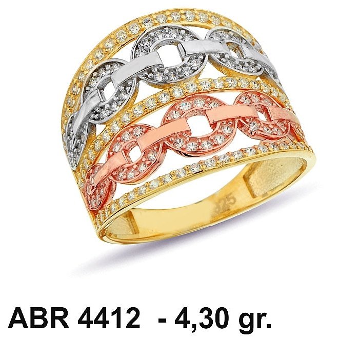 Bague 10 Kt Roger Roy ABR4412