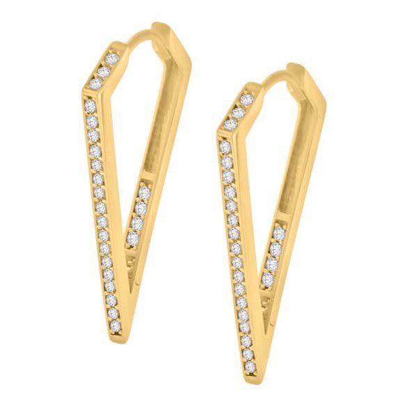 Boucles D’oreilles 10 Kt Roger Roy E-758572-10Y