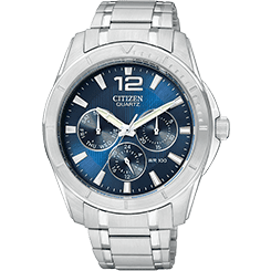 STAINLESS STEEL WATCH AG8300-52L