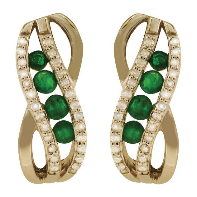 Boucles D’oreilles 14 Kt Van&Co E05-93728W