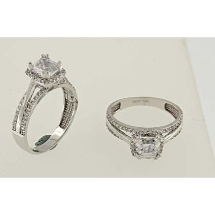 Bague de Fiançaille Roy TY4996-W