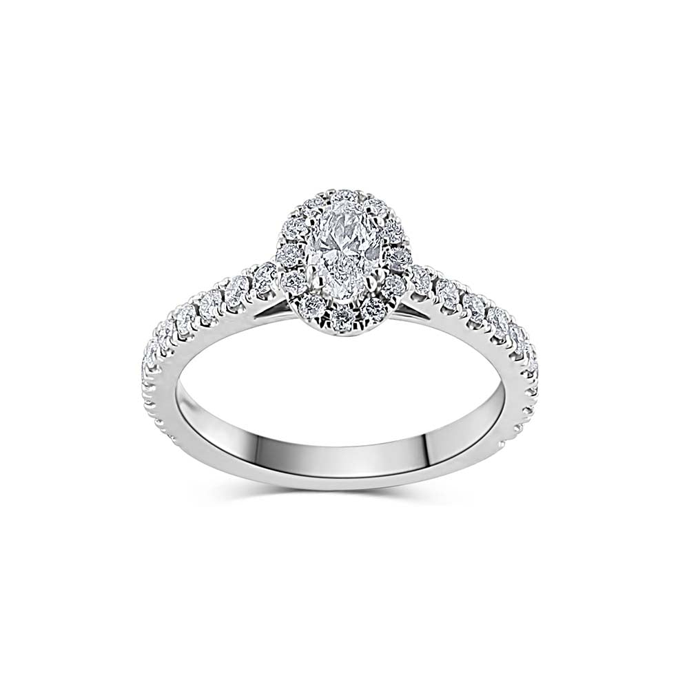 Van&Co 85PTS AR0363-85W Engagement Ring