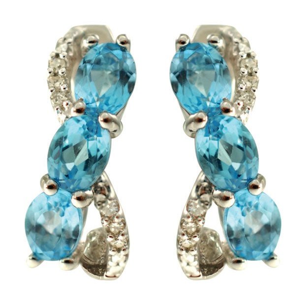 Boucles D’oreilles 14 Kt Van&Co E05-99421-18W