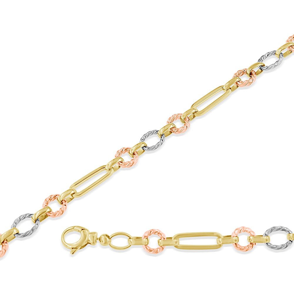 Bracelet 14 Kt Van&Co B4-6154-3T