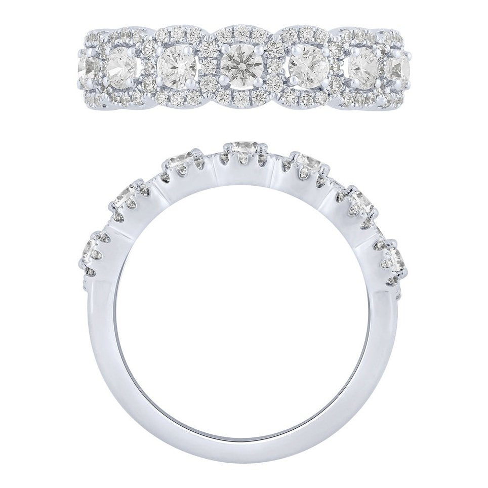 Bague Semi-Éternité Van&Co 100PTS R186484-W