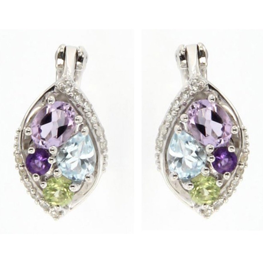 Boucles D’oreilles 10 Kt Roger Roy E05-100357-7W