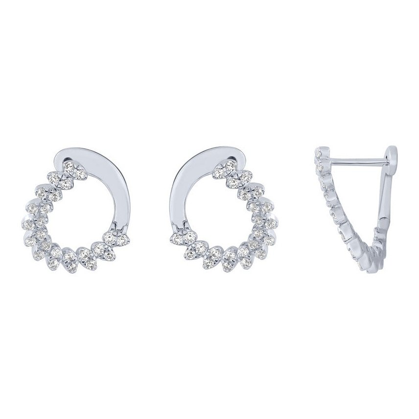 Boucles D’oreilles 14 Kt Van&Co E196160W