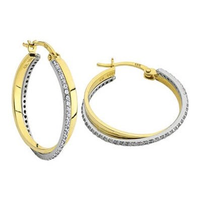 Boucles D’oreilles 10 Kt Roger Roy E156271-15-2T